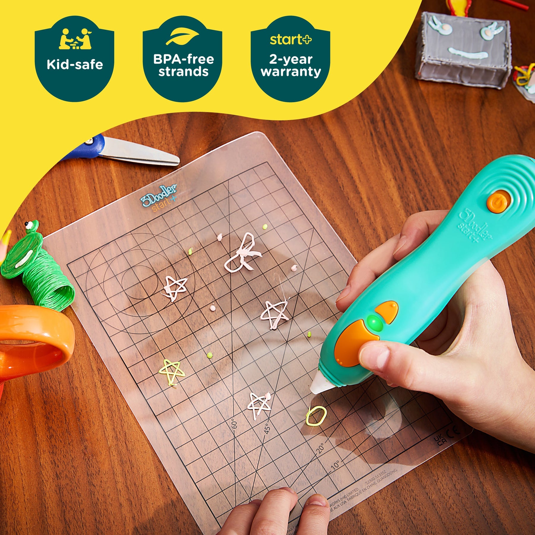 3Doodler Start+ Essentials 3D Printing Pen Set