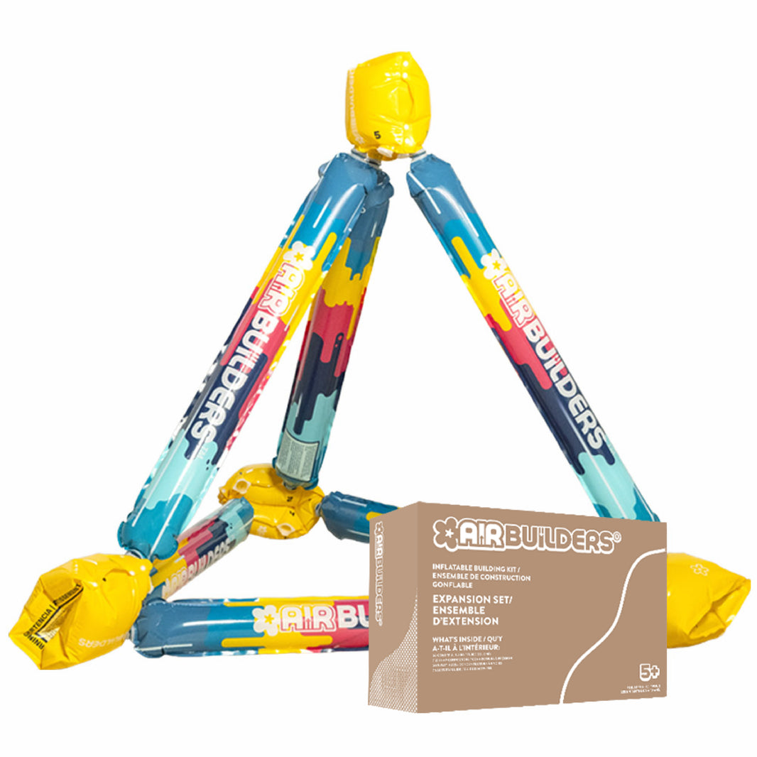 AirBuilders 22-Piece Expansion Set - Snap, Inflate & Play!
