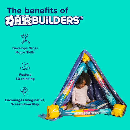 AirBuilders 22-Piece Expansion Set - Snap, Inflate & Play!